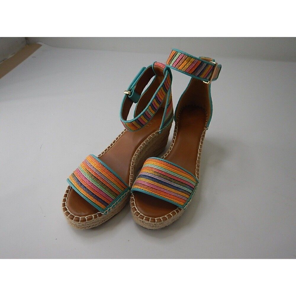 Franco Sarto Multicolor Espadrille Sandals